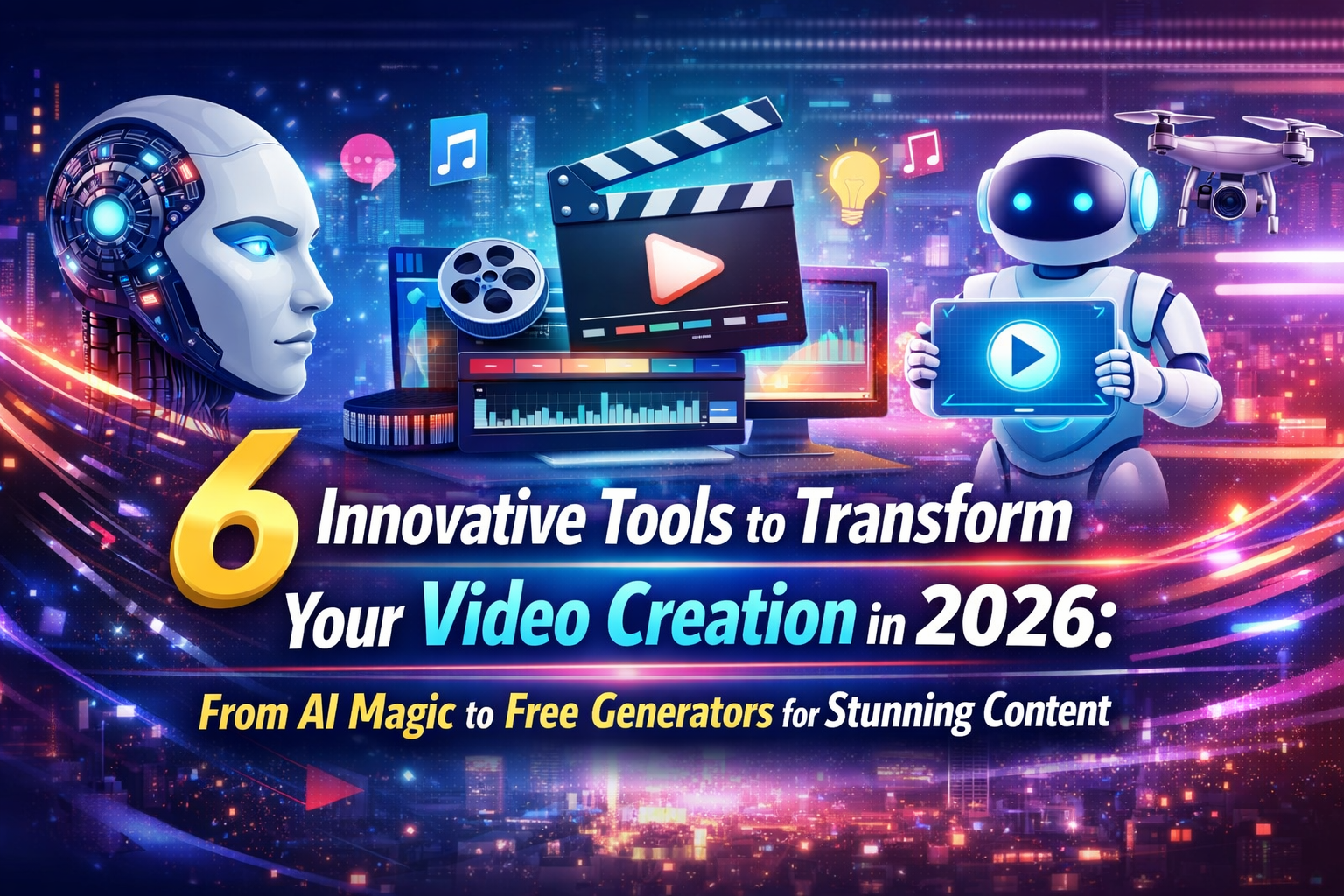 6 Innovative Tools to Transform Your Video Creation in 2026 From AI Magic to Free Generators for Stunning Content