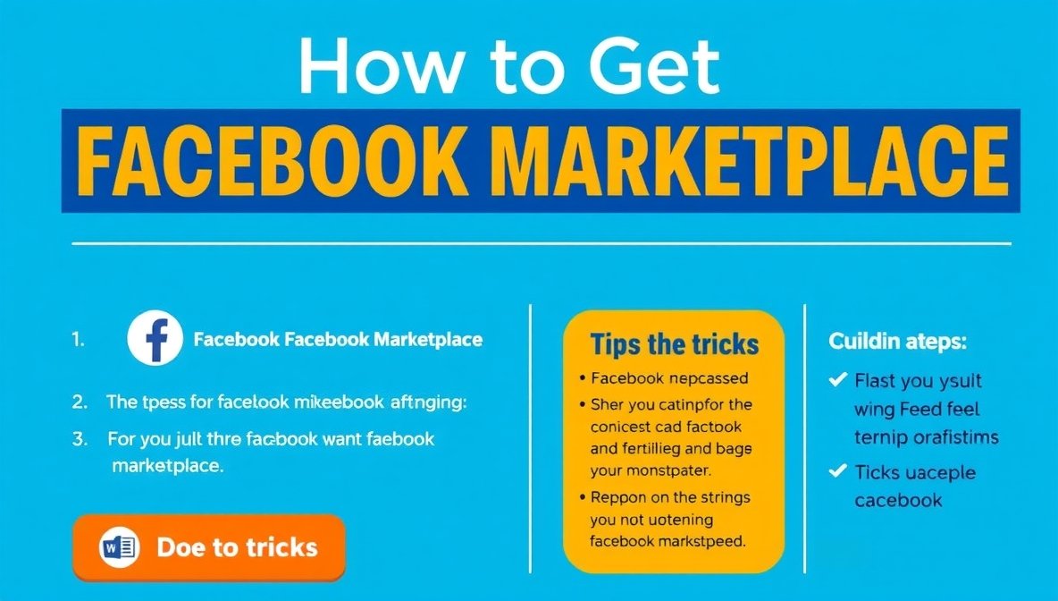 how to get facebook marketplace