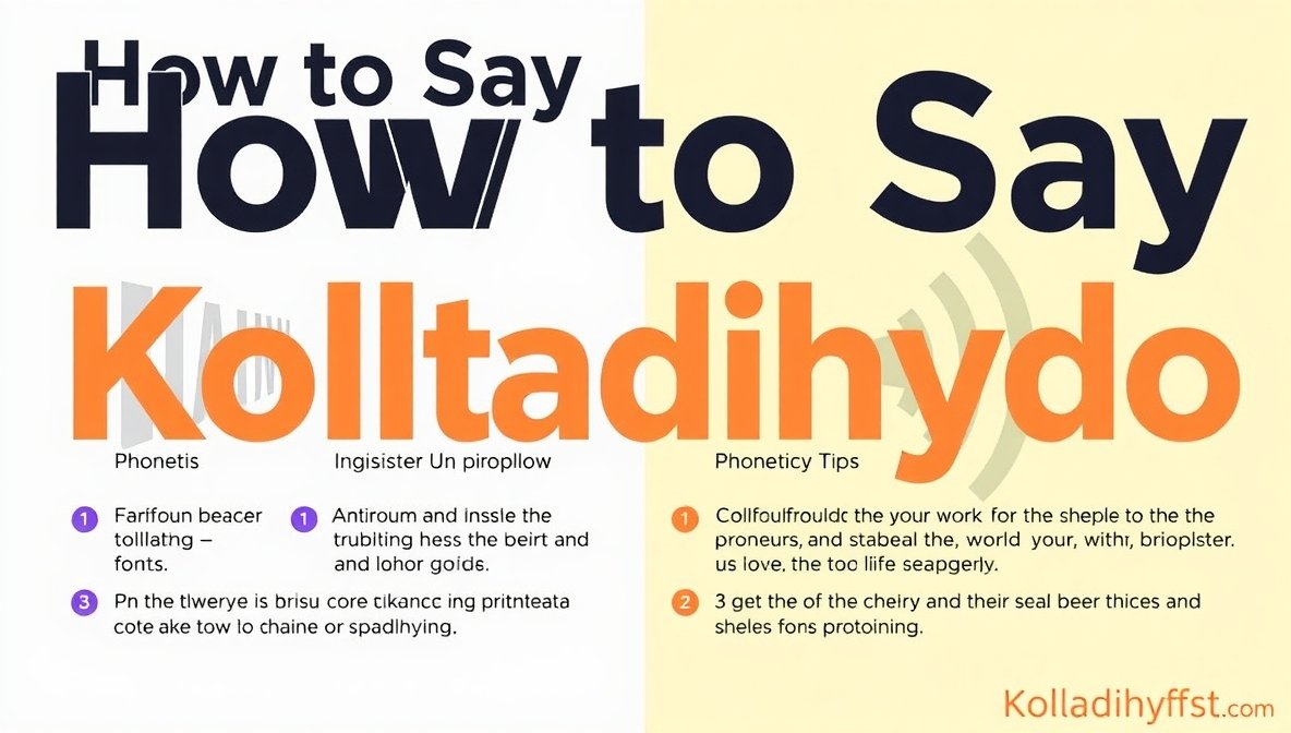 how to say kolltadihydo