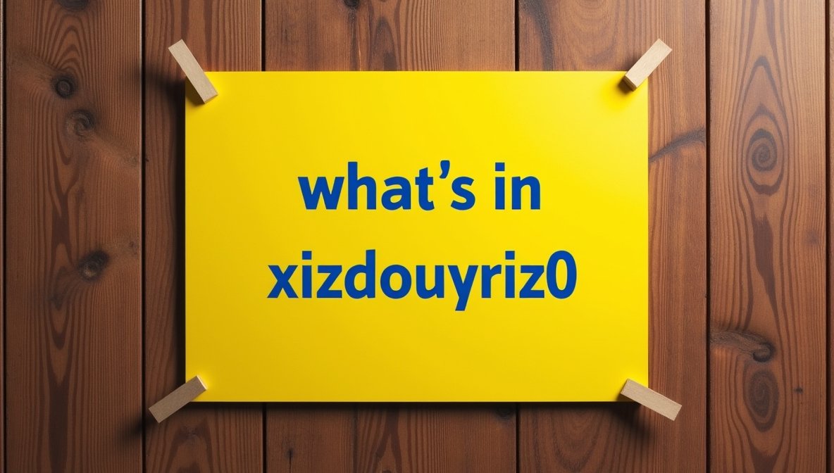 what's in xizdouyriz0
